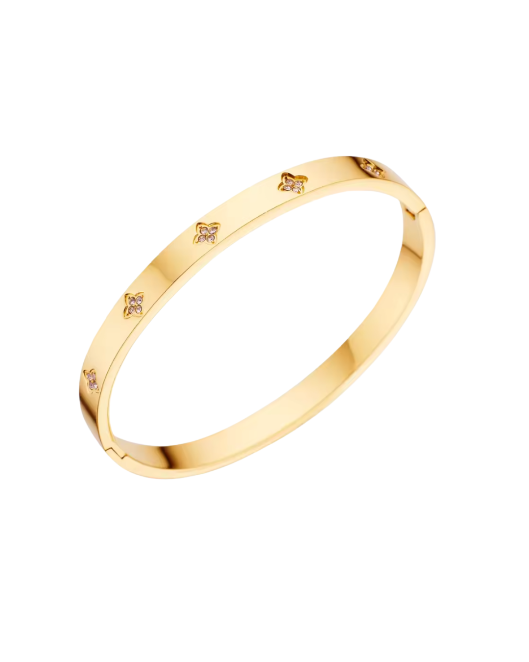 4 Season Clover Bangle