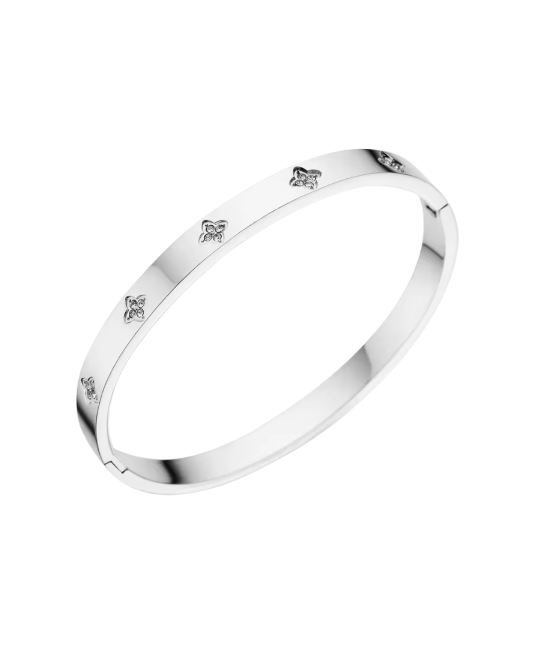 4 Season Clover Bangle